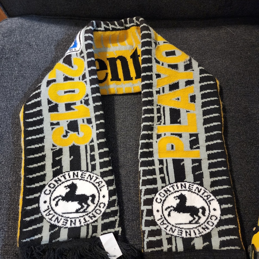 Western/Eastern MLS Scarf 2013 Playoffs Continental Partner‎ Sponsor Red,Yellow
